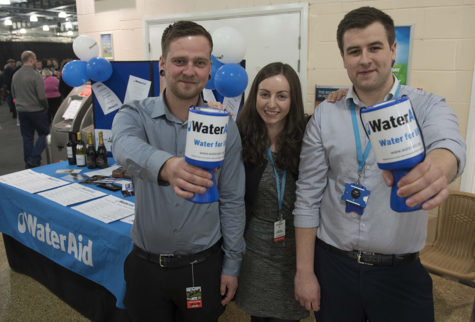 Yorkshire Water employees fundraising for WaterAid