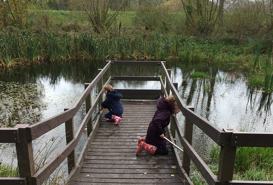 Nature reserve at Tophill Low