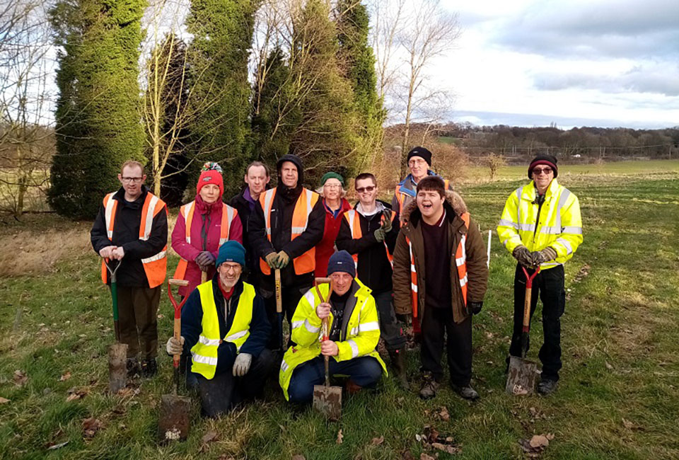 Nature Force volunteers 