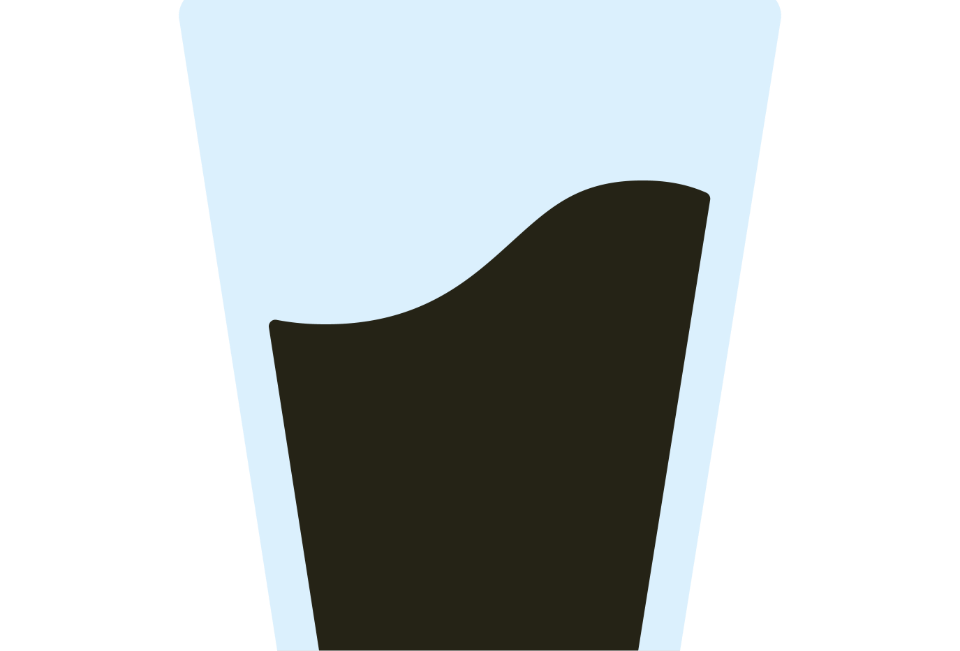 An image suggesting dark brown or black water 