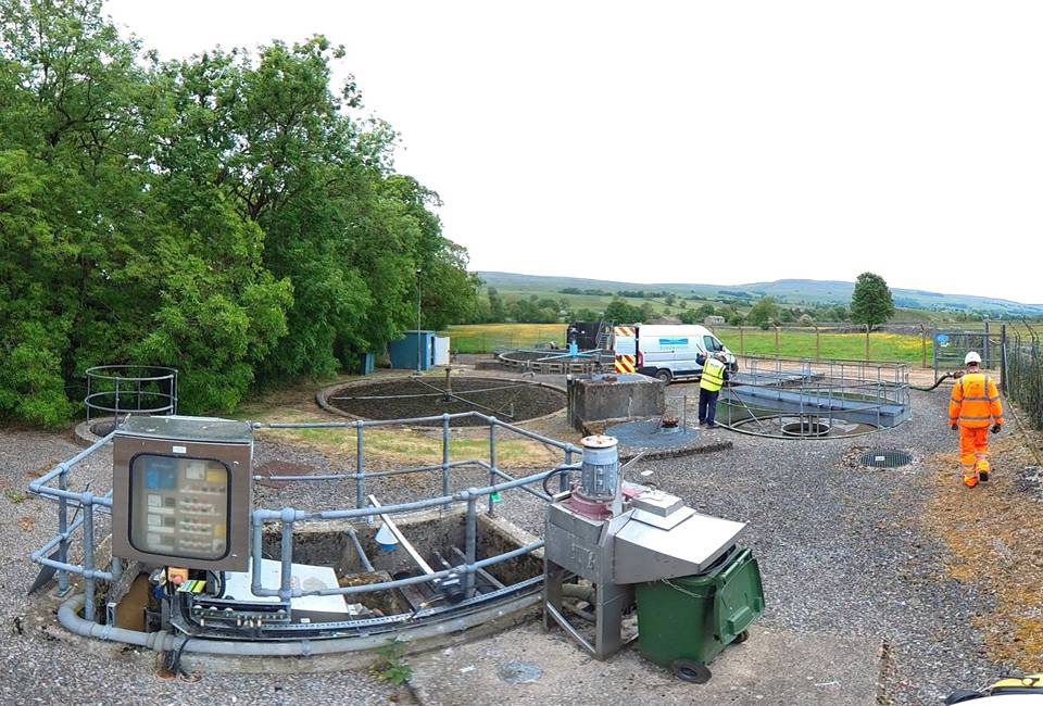 Bainbridge wastewater treatment works 
