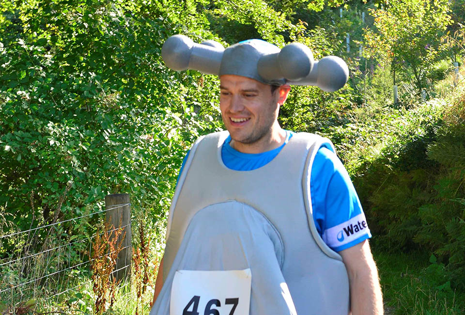 Yorkshire Water employee fundraising 