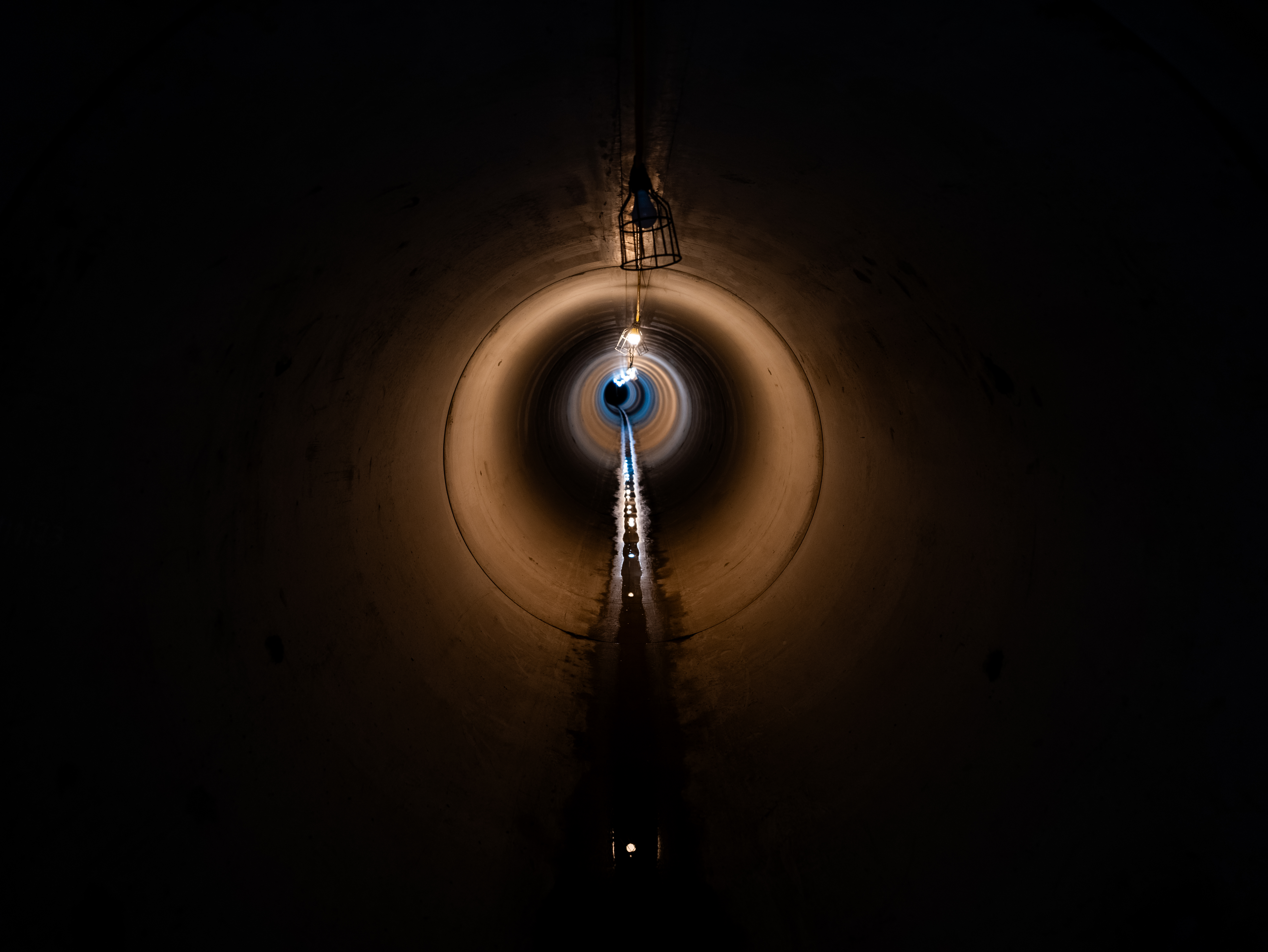 A look inside the tunnel in Ilkley