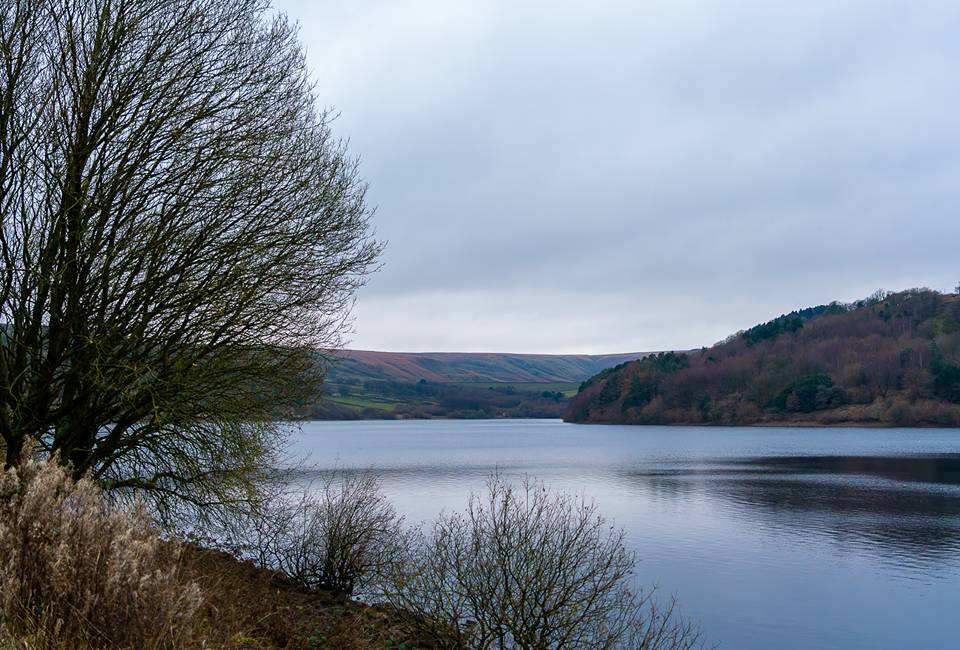 A full reservoir at Scammonden