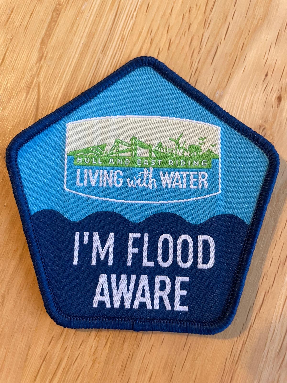 The new Living With Water badge