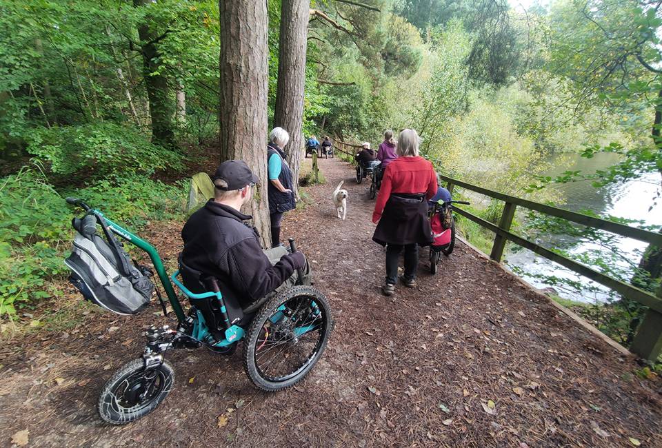 An Experience Community group ramble around Swinsty