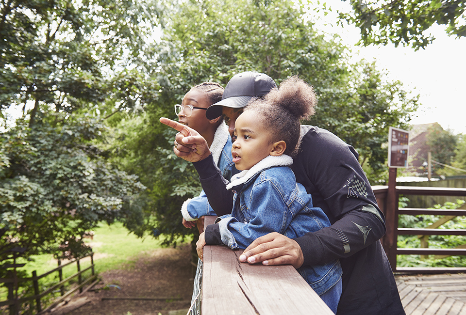 Family nature visit