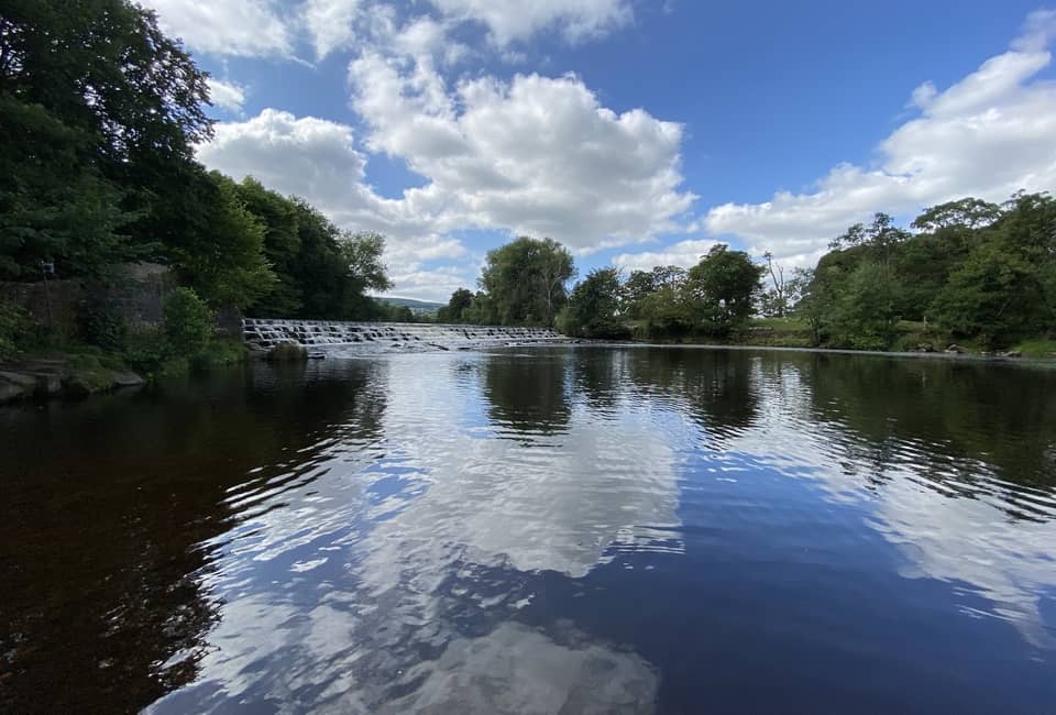 The River Wharfe at Ilkley