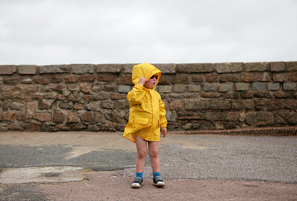 Little boy on the beach