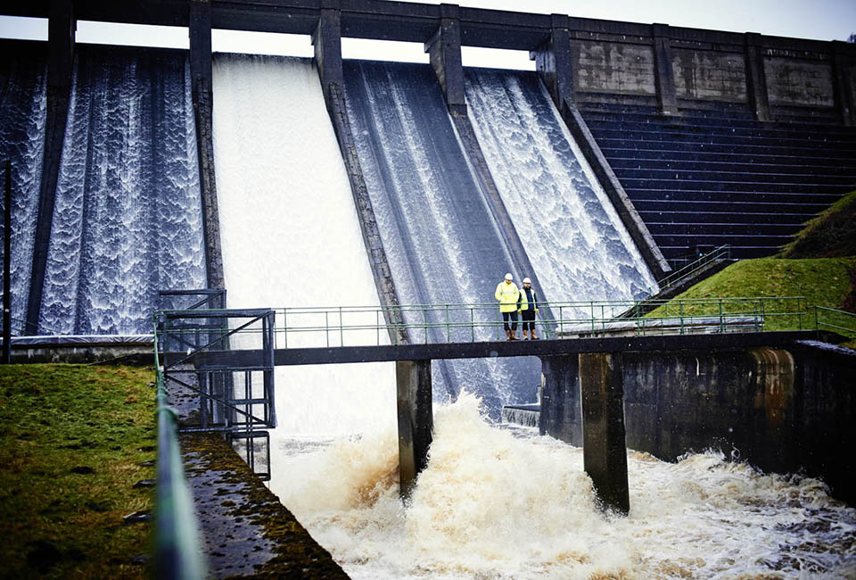 Yorkshire Water reservoir