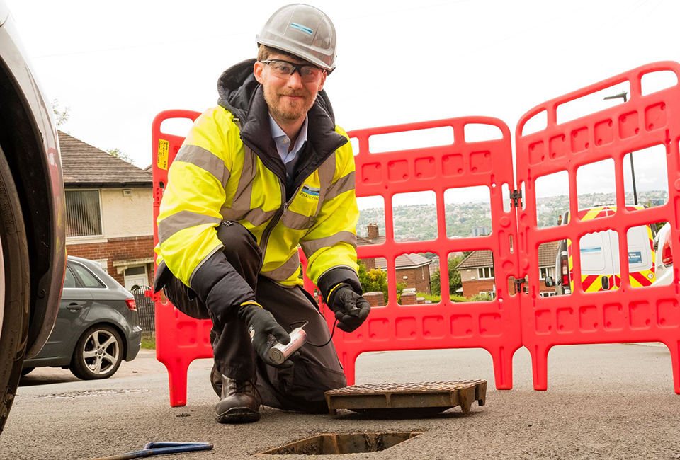 Yorkshire Water technician