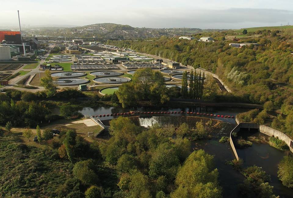 Blackburn Meadows wastewater treatment works 