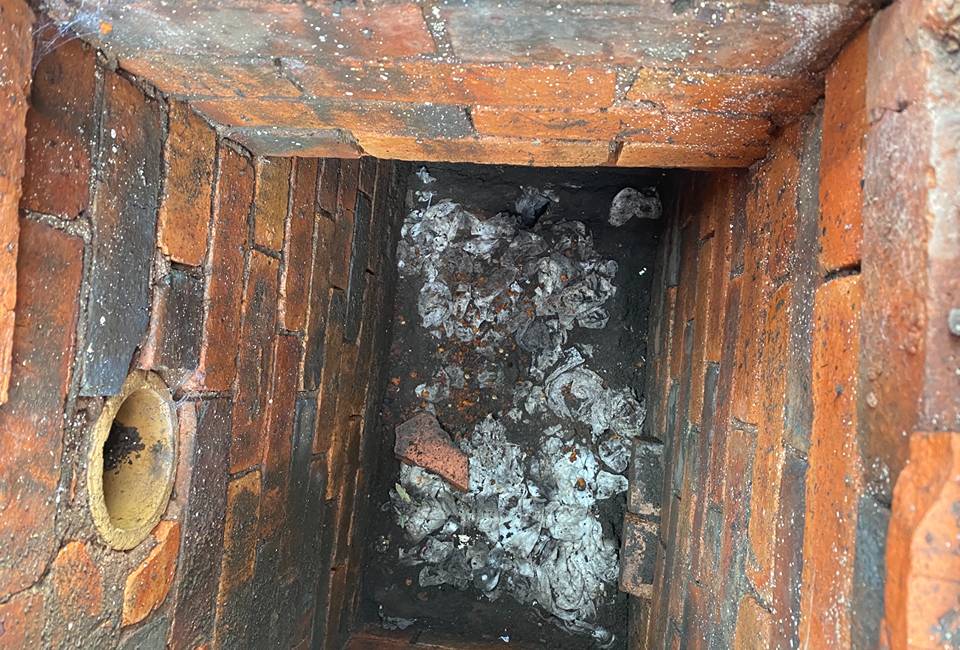 Wet wipes clogging a Chesterfield sewer