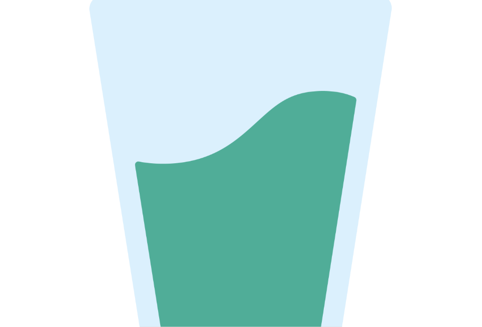 An illustration of green water 